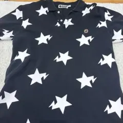 A BATHING APE エイプスター ポロシャツ
