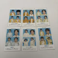 SixTONES 森本慎太郎 松村北斗 京本大我 田中樹 ジェシー 髙地優吾