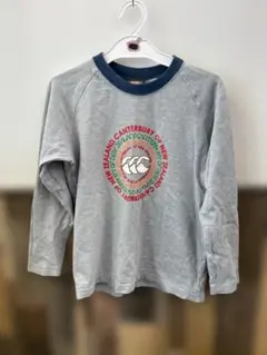 CANTERBURY カンタベリー 長袖 ロンT スウェット グレー 130
