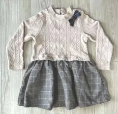 プティマイン 100センチ ワンピース ピンク 女の子