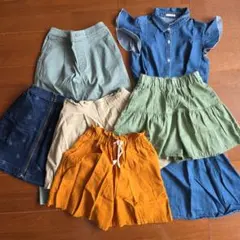 ユニクロ GU 140 6点まとめ売りのサムネイル