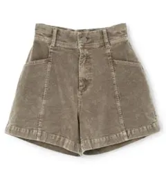 コーデュロイショートパンツ