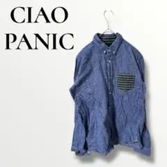 CIAOPANIC チャオパニック長袖シャツ　ポロシャツ　前ポケット