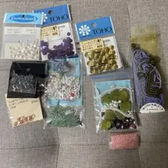 TOHO 他ビーズセット さまざまな色と種類