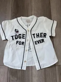 petit main ミッキー シャツ 90cm