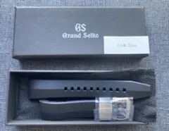 Grand Seiko 純正ラバーベルト ブラック 22mm - メルカリ