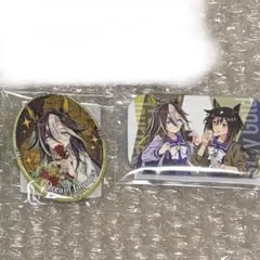 ドリームジャーニー　ステイゴールド　公式グリッター缶バッジ 3.5th ウマ娘