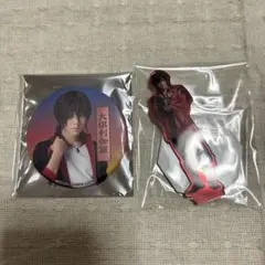 刀ミュ すえひろがり アクスタ 缶バッジ 大倶利伽羅