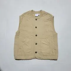 【used】ザラキッズ　ベスト　110サイズ　ベージュ色