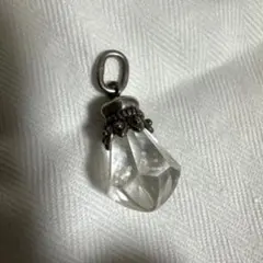 agete CLASSIC ドロップ型チャーム 水晶のサムネイル