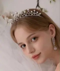 パールクリスタルティアラ