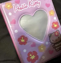 ハローキティ　サンリオ　ハイビスカス シールバインダー　シール帳 リフィルつき