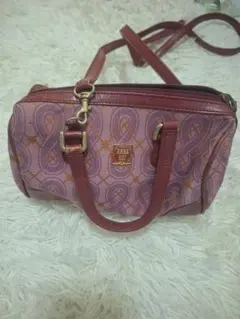 ANNA SUI 2WAY ショルダーバッグ パープルのサムネイル