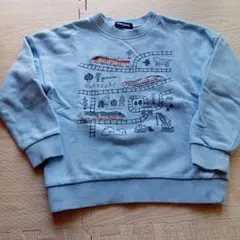 klädskåp 列車刺繍トレーナー 120