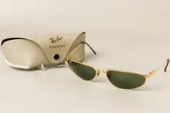 Ray-Ban レイバン TITANIUM Oval オーバル ケース付 チタンのサムネイル