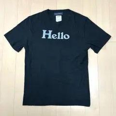 マディソンブルー HELLO ロゴTシャツ コットン 半袖 黒 03 L相当のサムネイル