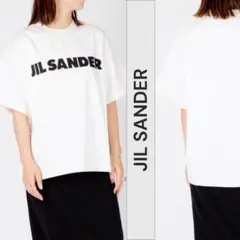 Jil Sander ロゴTシャツ S オフホワイト 中古