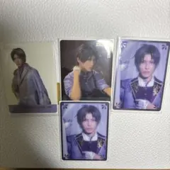 刀ミュ 夜半 クリアカード ランダム　ライブ　2部　 長谷部　４枚セット