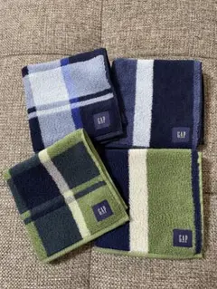 新品未使用　GAP タオルハンカチ 4枚セットのサムネイル