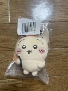 ちいかわ うさぎだらけくじ E賞:ぬいぐるみバッジ(ほかッ・・・)