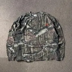MOSSY OAK XXL リアルツリー 迷彩 カモフラ ロンT カットソー