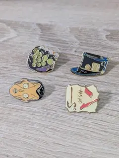 ジョジョの奇妙な冒険　ピンズ　空条承太郎　スタープラチナ　虹村億泰