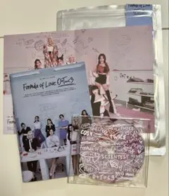 TWICE Formula of Love CD アルバム　オマケ付き