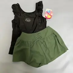 水着　フリル付きタンクトップ＆スカートセット 150cm REYES REYES