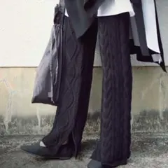 フレアパンツ ワイドパンツ