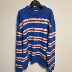 ZARA ストライプ ニットセーター XL