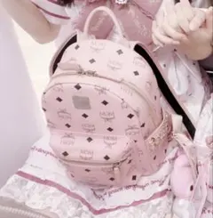 mcm リュック ソフトピンク mini ミニのサムネイル