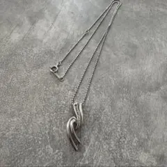 ビルウォールレザー フィッシュフック ネックレス 925チェーン付