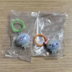 ぷくぷくあわわちゃん　ころんとクリアめじるしチャーム