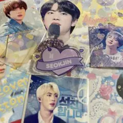 BTS JIN ジン ネームアクリルキーホルダー&韓国製作者様グッズ