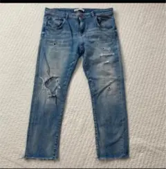 ダメージデニム ジーンズ