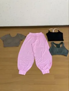 エクササイズ&ヨガウェア★Lサイズ★まとめ売り4点⭐︎週末値下げ！！！