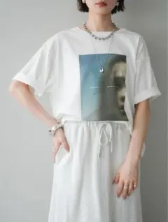 ブラーアートフォトTシャツ オフ2/ lumierリュミエ 同型のサムネイル