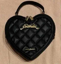 axes femme ハート型 ポシェット2way ブラックのサムネイル