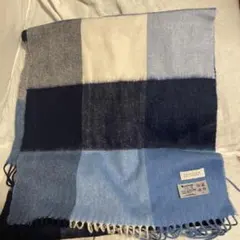 MACKINTOSH カシミヤ マフラー 水色