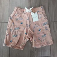 【新品未使用】恐竜柄ショートパンツ 95サイズ