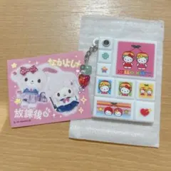 シークレットタイルシール風ミニミラー サンリオ キティ ミミィ