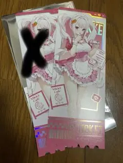 NIKKE メイドカフェ　チケット風　アリス
