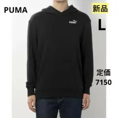 新品　PUMA メンズ スウェットパーカー ビッグロゴ フーディスウェット　L