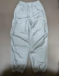 gu カーゴパンツ グレー ワークパンツ パンツ ズボン 服
