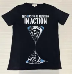 【ディーゼル DIESEL】Tシャツ　半袖　プリント　グラフィック　ブラック