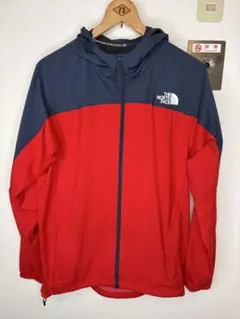 THE NORTH FACE ライトジャケット レッド/ネイビー