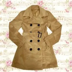 最終値下げ　ベージュ　ピーコート　平成　ギャル　姫　森ガール　y2k