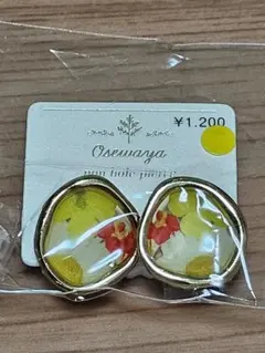 Osewaya ノンホールピアス 花柄　イヤリング