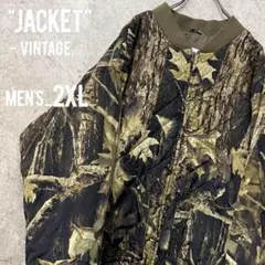 レア《コロンビア》リアルツリーカモ ナイロンジャケット/メンズ2XL