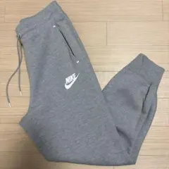 ナイキ レディース テックフリース ジョガーパンツ グレー M ワンポイント